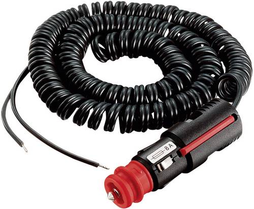 ProCar Verlängerungskabel Wendelleitung mit Sicherheits-Universalstecker