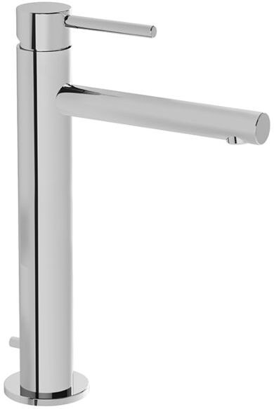 VitrA Origin Waschtischarmatur A42569 Ausladung 145mm, mit Ablaufgarnitur, für freistehenden Aufsatzwaschtisch, chrom