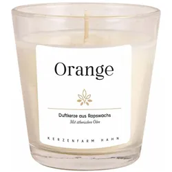 Duftkerze Glas - Orange