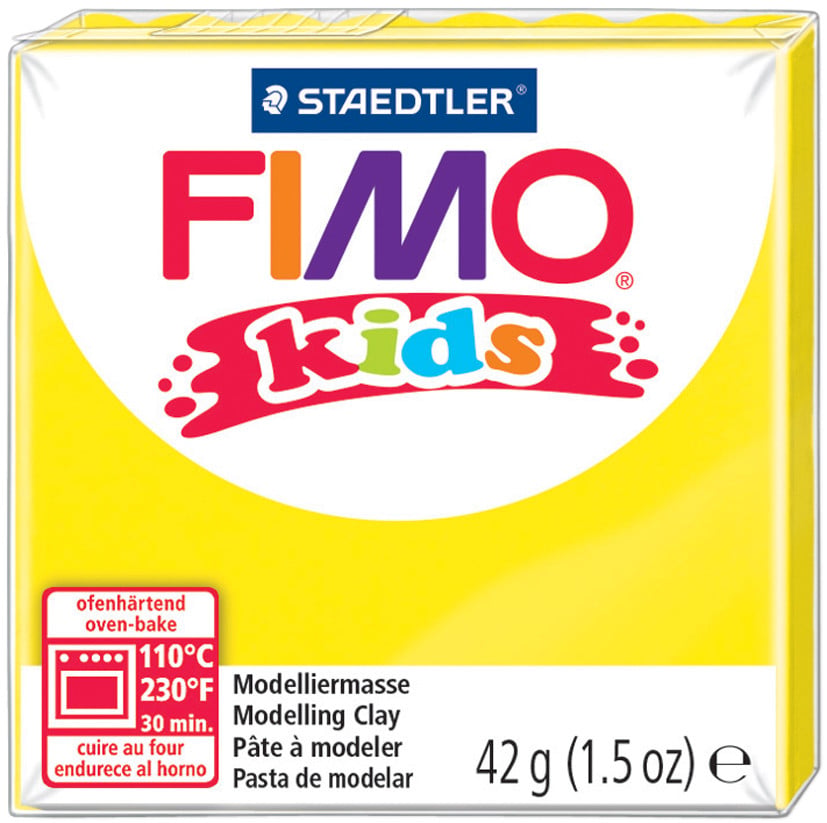 Staedtler Fimo Kids Modelbouwmassa, Geel