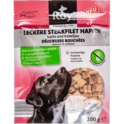 Steakfilet Happen- Lachs und Kabeljau