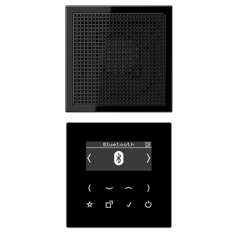 JUNG Smart Radio DABLS1BTSW DAB+ m. Bluetooth -Set Mono