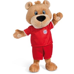 NICI Kuscheltier 49074, FC BAYERN Bär Berni mit Trikot, ab 0 Jahre, 35 cm