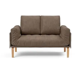 INNOVATION LIVING Schlafsofa Rollo Styletto Stoff Cedar Brown