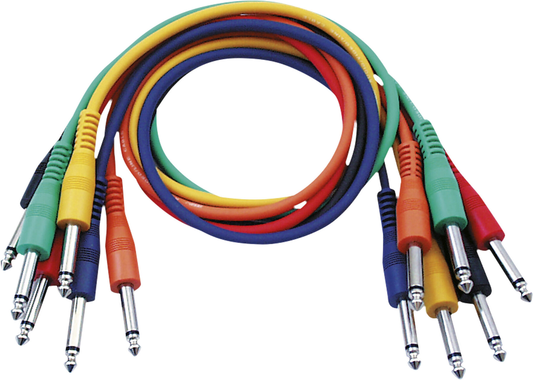 DAP Audio Fl11 – 6-Faches Patchkabel, Unausgeglichen, 60 Cm