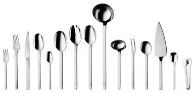 BergHOFF Essentials 72Pc 18/10 Stainless Steel Flatware Set, Essence