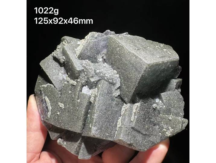 Nouvelle fluorite chalcopyrite 100% naturelle, minéral fluorescent bleu, cristal de guérison, récoltée en Namibie