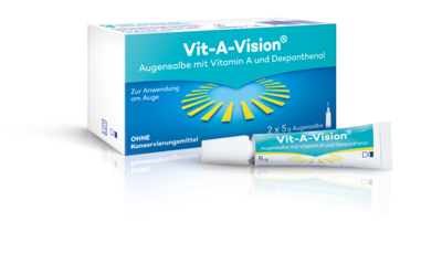 OmniVision GmbH VIT-A-VISION Augensalbe 2X5 g 12418532