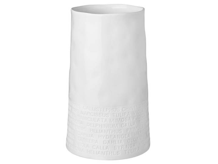 Räder Vase, Weiss, Keramik, 20 cm, Dekoration, Vase, Keramikvasen