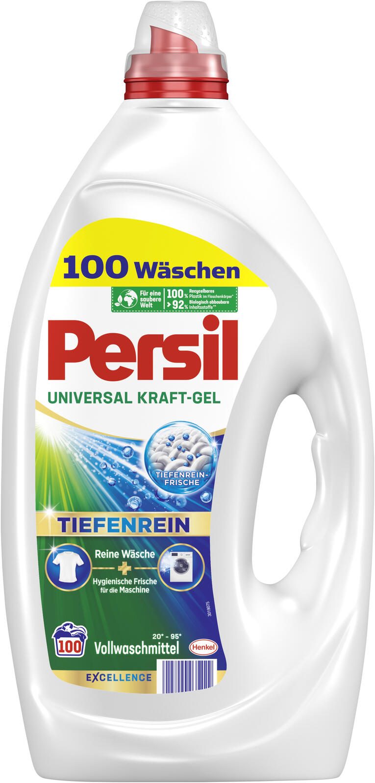 Persil UNIVERSAL KRAFT-GEL TIEFENREIN Waschmittel Gel, 4,5 l PGU10
