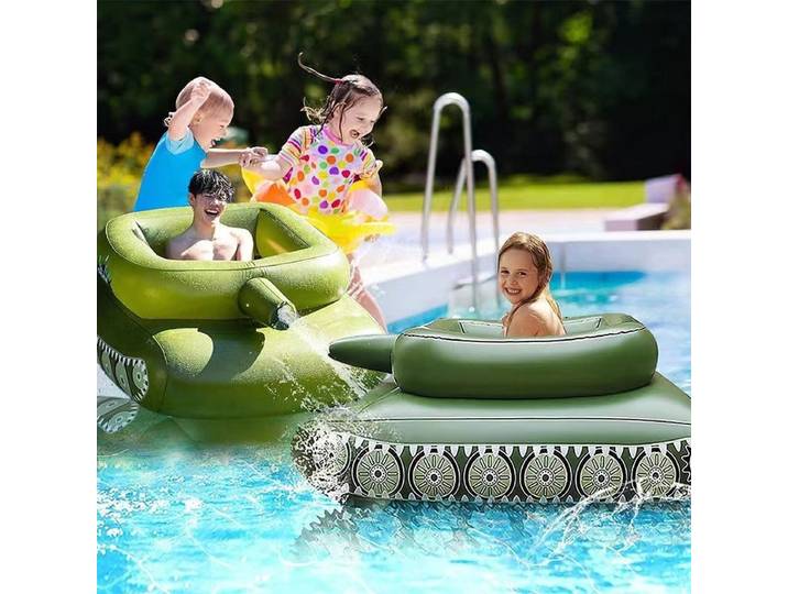 Jouets gonflables à jet d'eau, jouet de bataille d'eau précieuse, tailles K, fête à la piscine, éclaboussures d'eau, voiture, cercle de natation, jouet gonflable