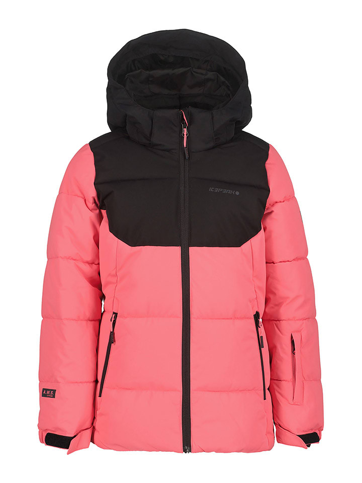 Icepeak Ski-/ Snowboardjacke "Loris" in Pink/ Schwarz - 116