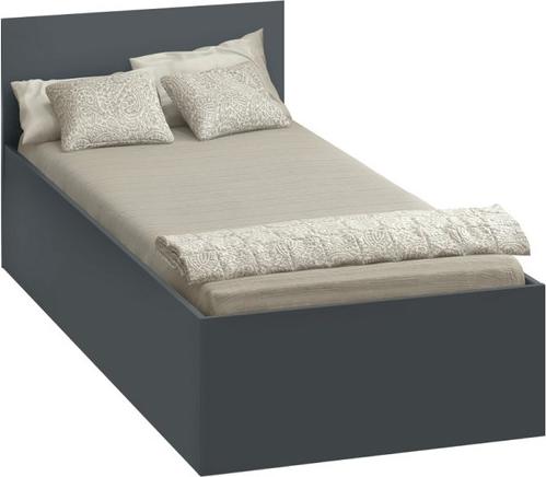 Kondela Einzelbett mit Metallrost Doli 90x200 cm - Graphit