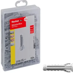 fischer Meister-Box - SX Plus Spreizdübel-Sortiment 132 Stück