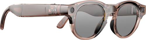 HTC VIVE Eagle Pantos Smart Glasses, KI-Brille Transparent, Braun 32GB mit integriertem Soundsystem, inkl. Bewegungssensoren