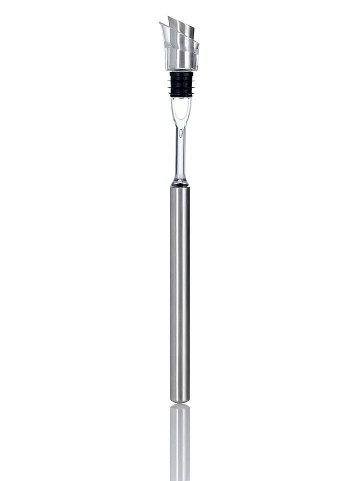 AdHoc Weinkühlstab ''Icepour'' in Silber - (H)18,5 x Ø 7 cm - onesize