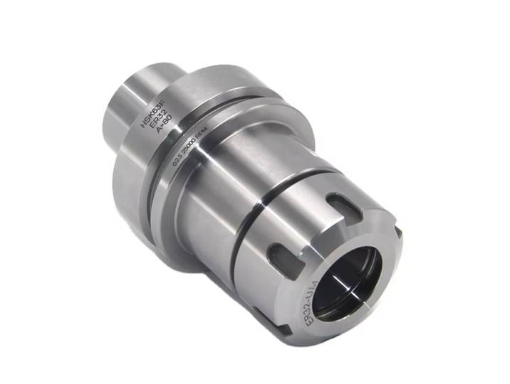 Mandrin de serrage HSK63F ER20 de haute précision pour fraiseuse Cnc