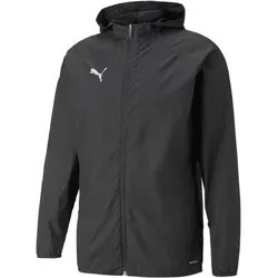 Puma, Herren, Laufjacke, teamCUP Windshield (L), Schwarz