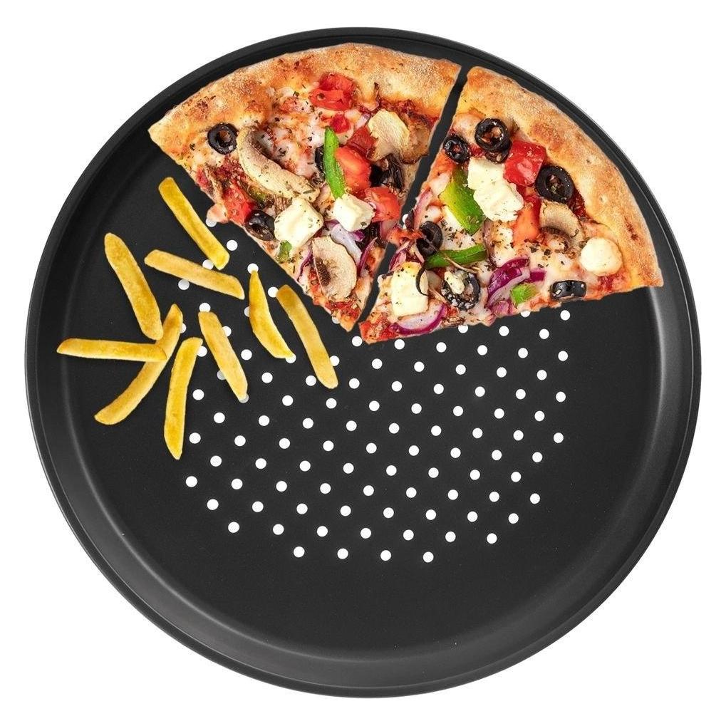 Lumarko Forma Blacha Do Pieczenia Pizzy Perforowana Okrągła 32cm Orion 127031 (61235181)