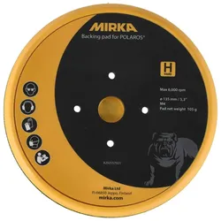 Mirka Stützteller für Rotationspoliermaschine POLAROS RP 600 Ø 135 mm, Hart