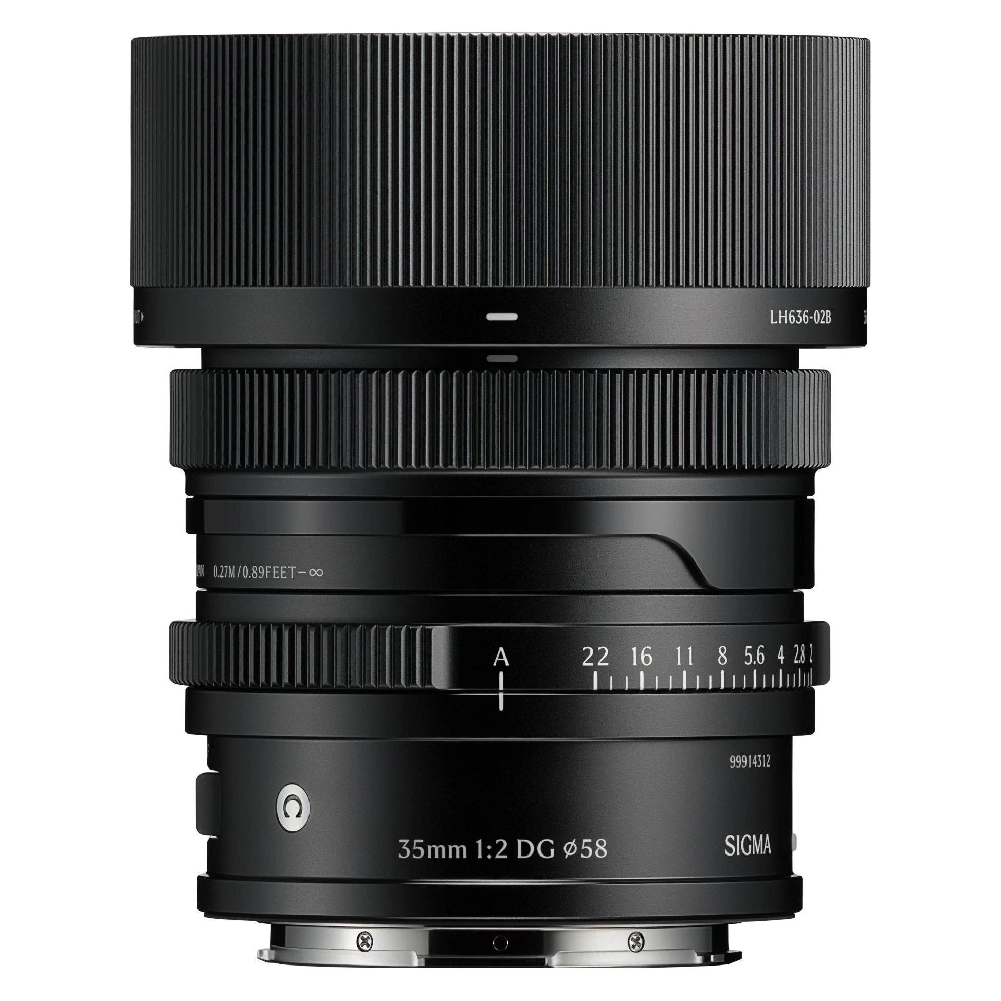 Sigma 35mm F2.0 DG Contemporary Sony-E (Sony E, Vollformat) (3B7965)