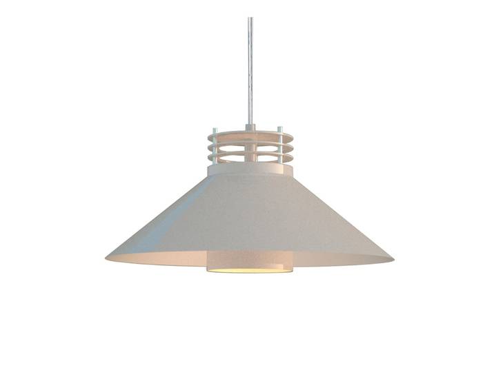 Basic Suspension Blanc Ø500 - Cph Lighting - Salon / séjour - Aluminium