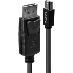 LINDY 41646 - Mini DP auf DP 1.2 Kabel, 4K 60 Hz, 2,0 m