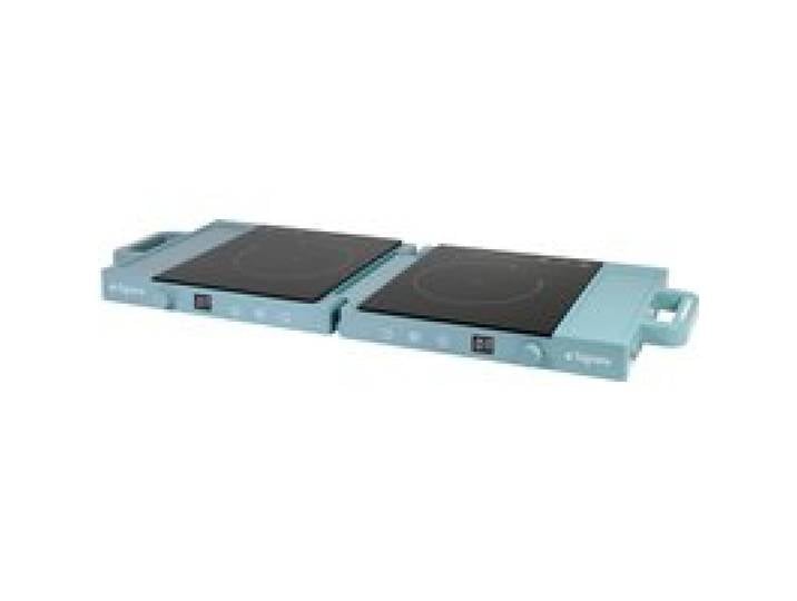TOGNANA Plaque de cuisson double portable à induction IRIDEA (Bleu)