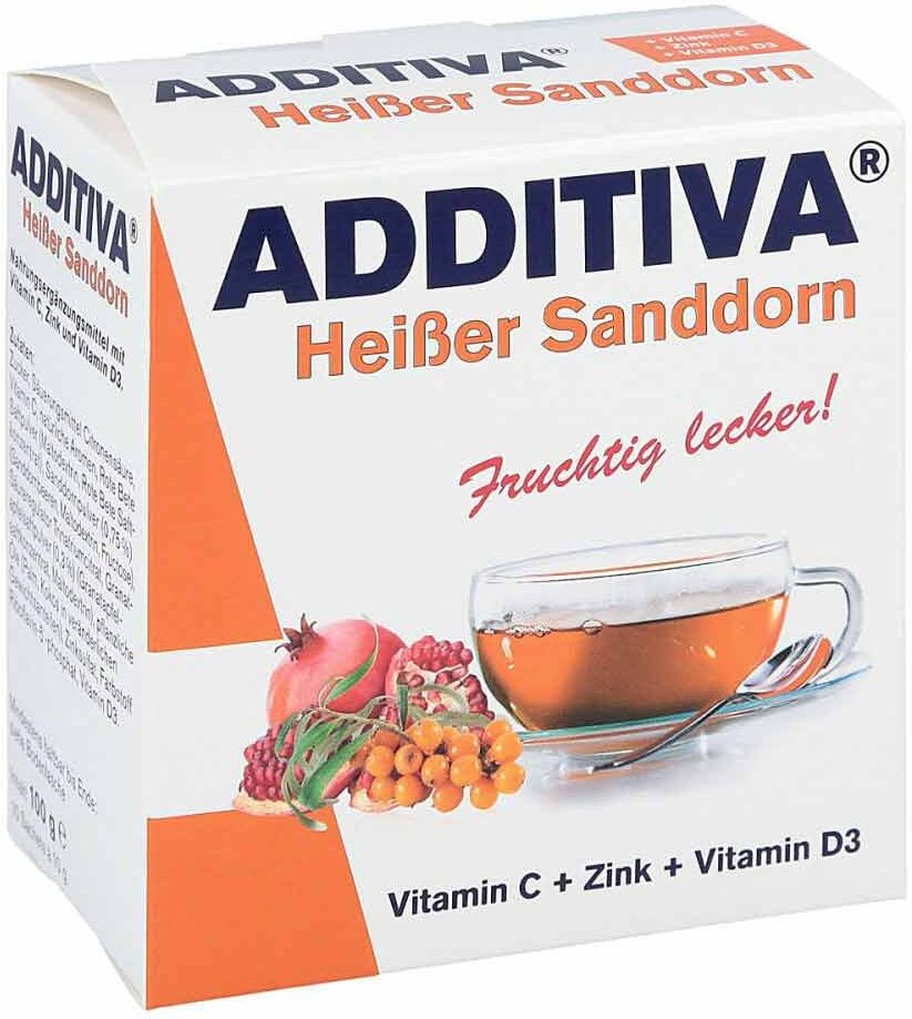 Additiva Heisser Sanddorn Pulver 100g