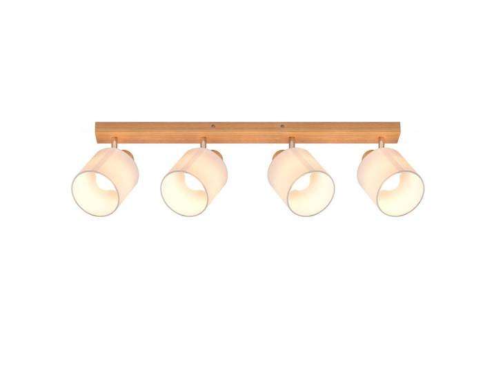 Spot de plafond en fer gris 68x16x13cm e14