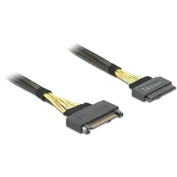 Delock Verlängerungskabel U.2 SFF-8639 Stecker > U.2 SFF-8639 Buchse 1 m