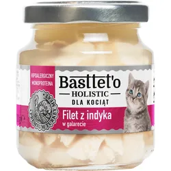 Basttet'o Holistic Putenfilet in Gelee für Kätzchen 130g