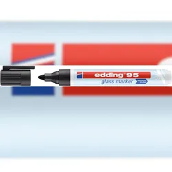 Edding ed95-001 Glasmarker 95 - 1,5-3 mm, schwarz