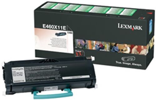 Lexmark E460X11E toner preto