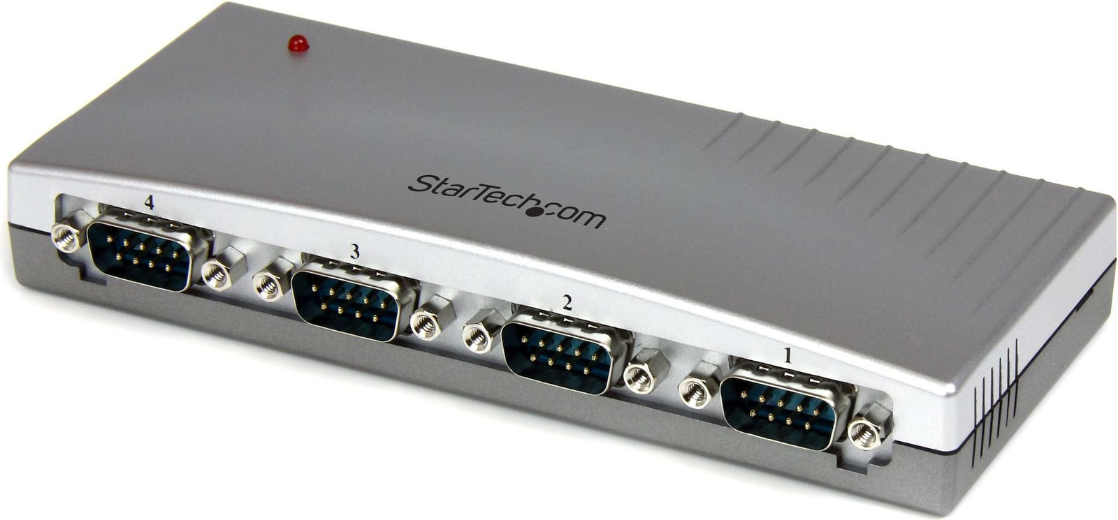 StarTech.com ICUSB2324 USB naar Seriële poort, Zilver
