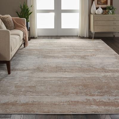 Nourison Rustic Textures Distressed Modern Abstract Area Rug