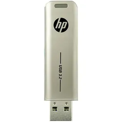 HP x796w USB 3.1 256GB (256 GB, USB-A), USB Stick, Silber