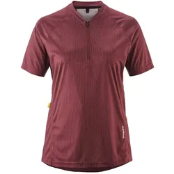 Gonso, Damen, Velotrikot, Adventure Jersey Soft Touch (34), Rot, 34