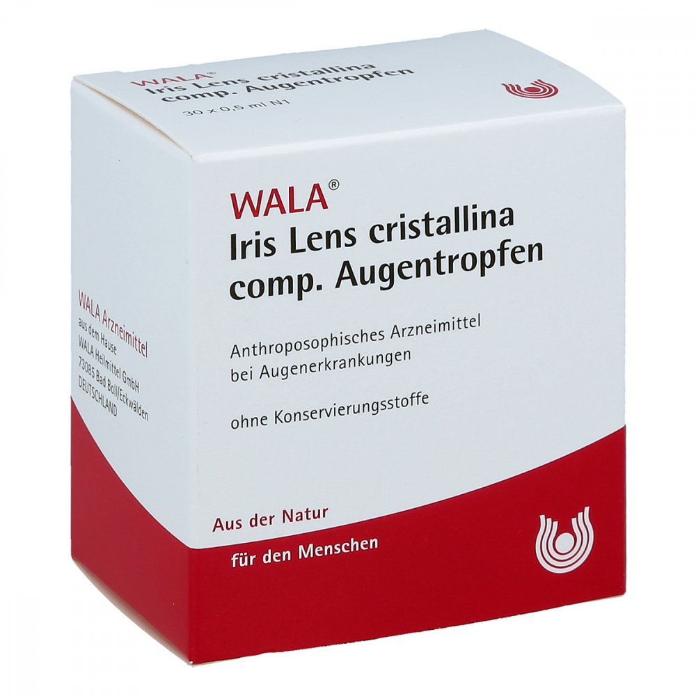 WALA Heilmittel GmbH Iris Lens cristallina compositus Augentropfen 09889819