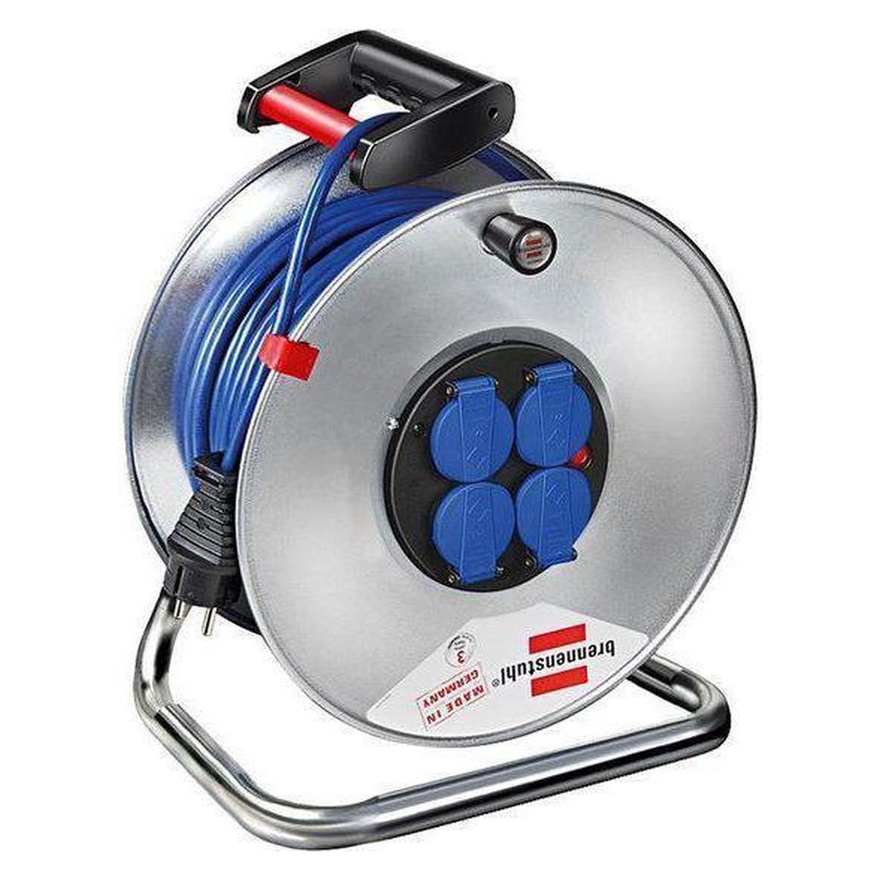 Brennenstuhl Trailing NF socket reel 40m IP44 orange (40 m, 1.50 mm²) (1699844)