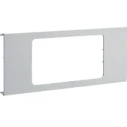 Hager R94827035 Blende 2-f, BRA/S, 100, PVC, lichtgrau