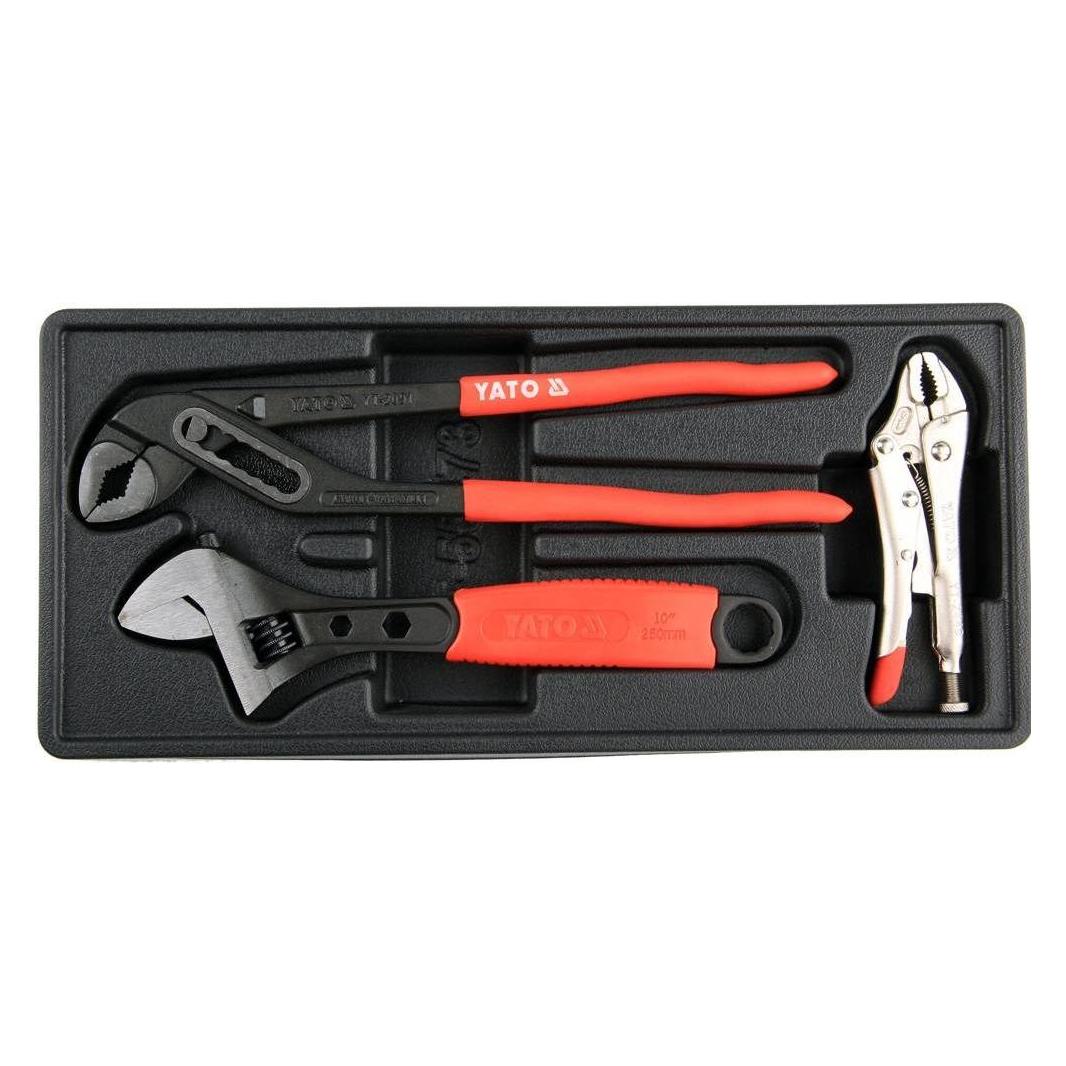 Yato Pliers3pcs Set (385 mm) (YT-55473)
