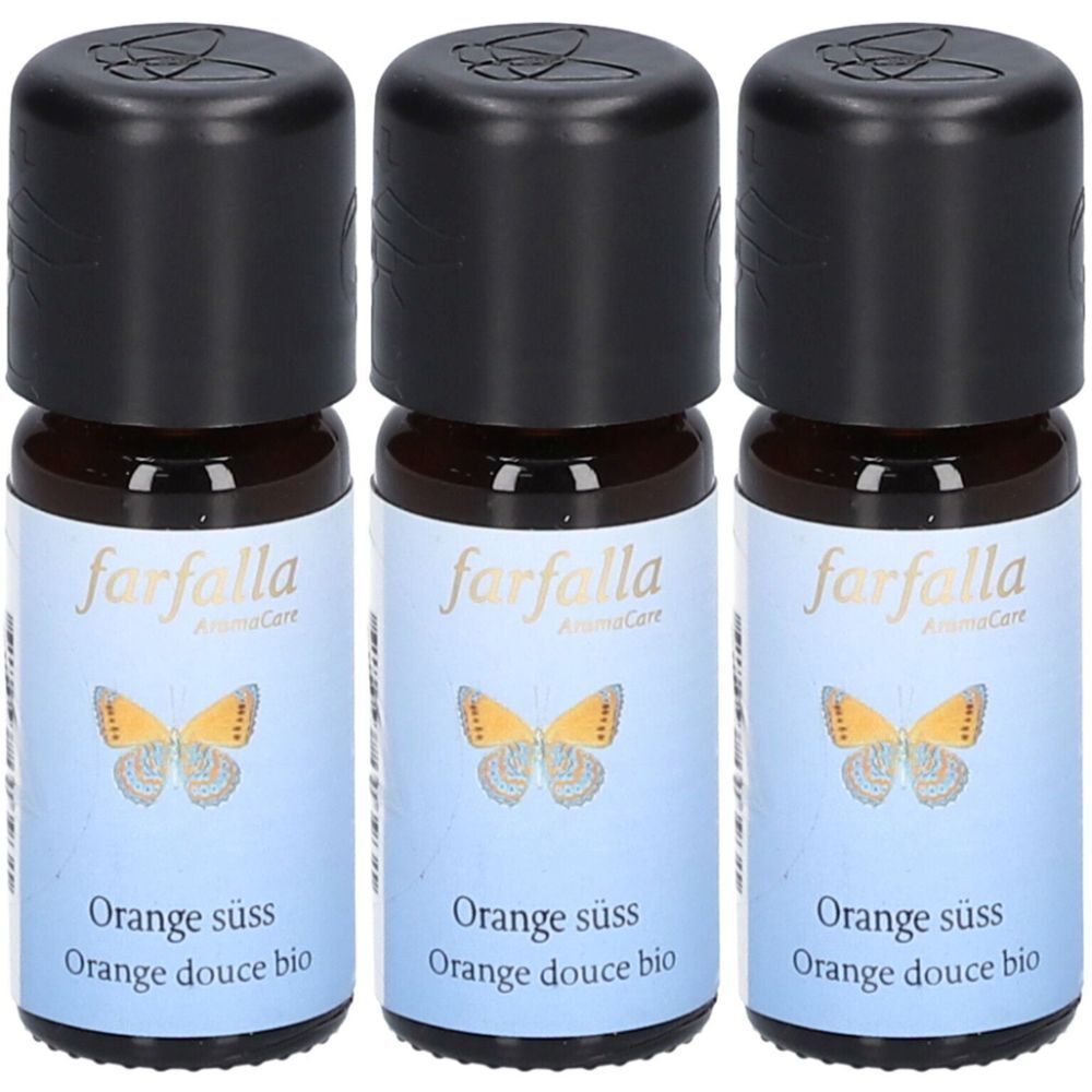 Farfalla Orange süss Äth/Öl Bio Fl 10 ml x3 3x10 Ätherisches Öl