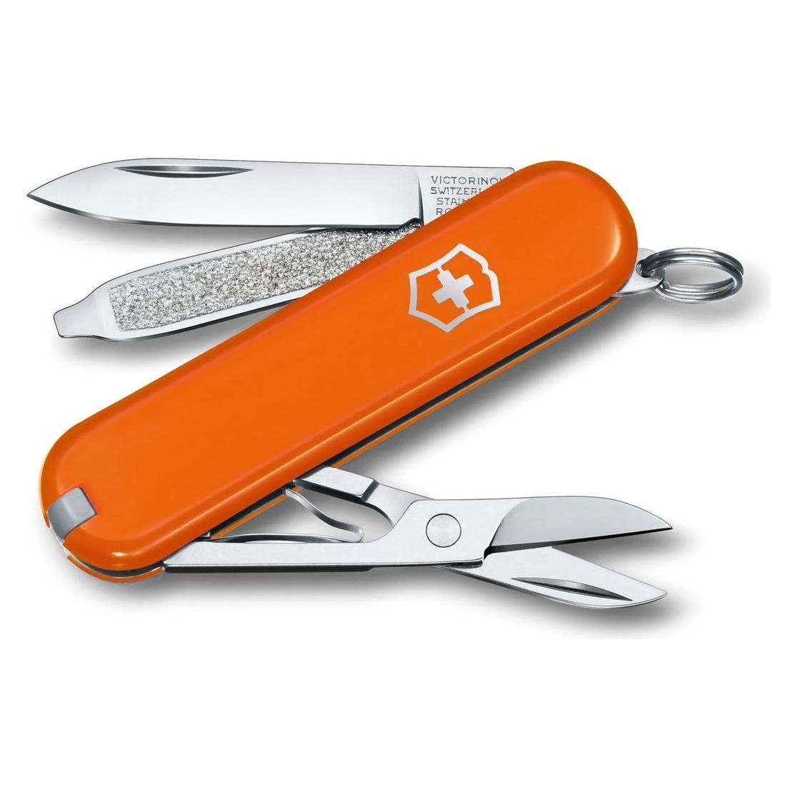 Victorinox Schweizer Taschenmesser Classic SD Multitool, 7 Funktionen, Rot (V-0.62 23.83)