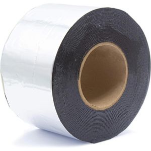 SILISTO Bitumenband Reparaturband, alu, 15cm x 10m, wasserdicht, selbstklebend