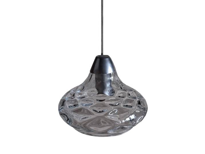 Suspension métal cloche aluminium D25cm