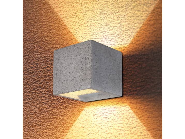 Wandleuchte Ferguson Typ C 12 x 12 x 12cm Grau/Weiß