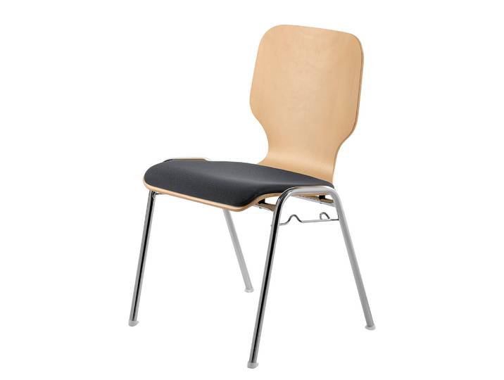 Chaise 211604 53 x 82 x 50cm Gris/Anthracite