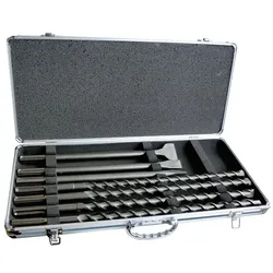 Maxtor SDS-Max Bohrer & Meissel-Set 7tlg. grau