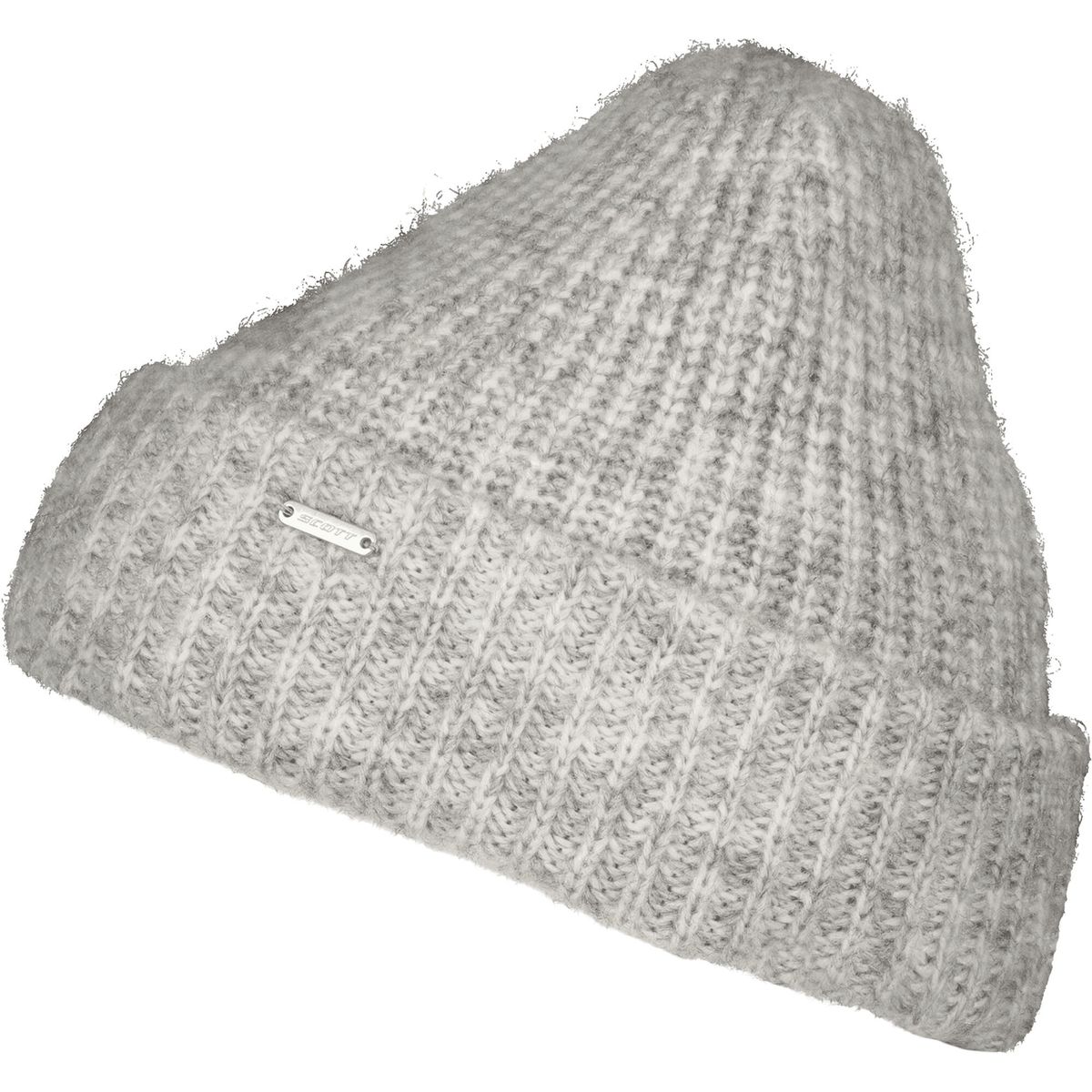Scott Beanie W's Space Dyed white/black (1035) - 4212651035222